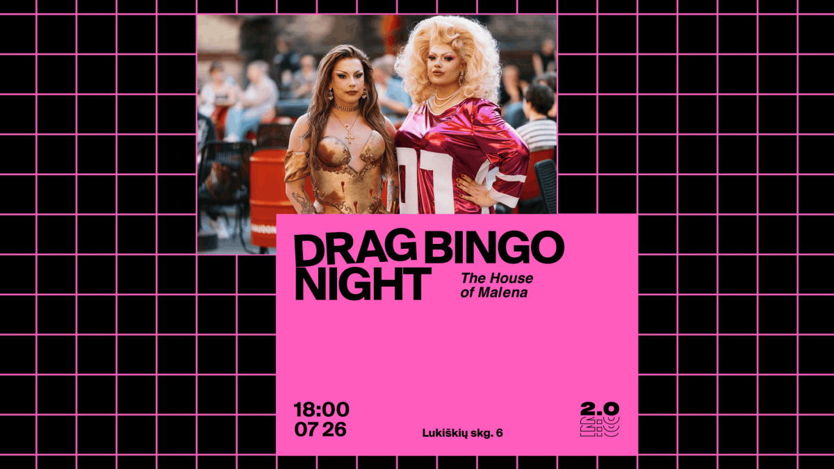 Drag Bingo | The House of Malena – Lukiškių kalėjimas 2.0