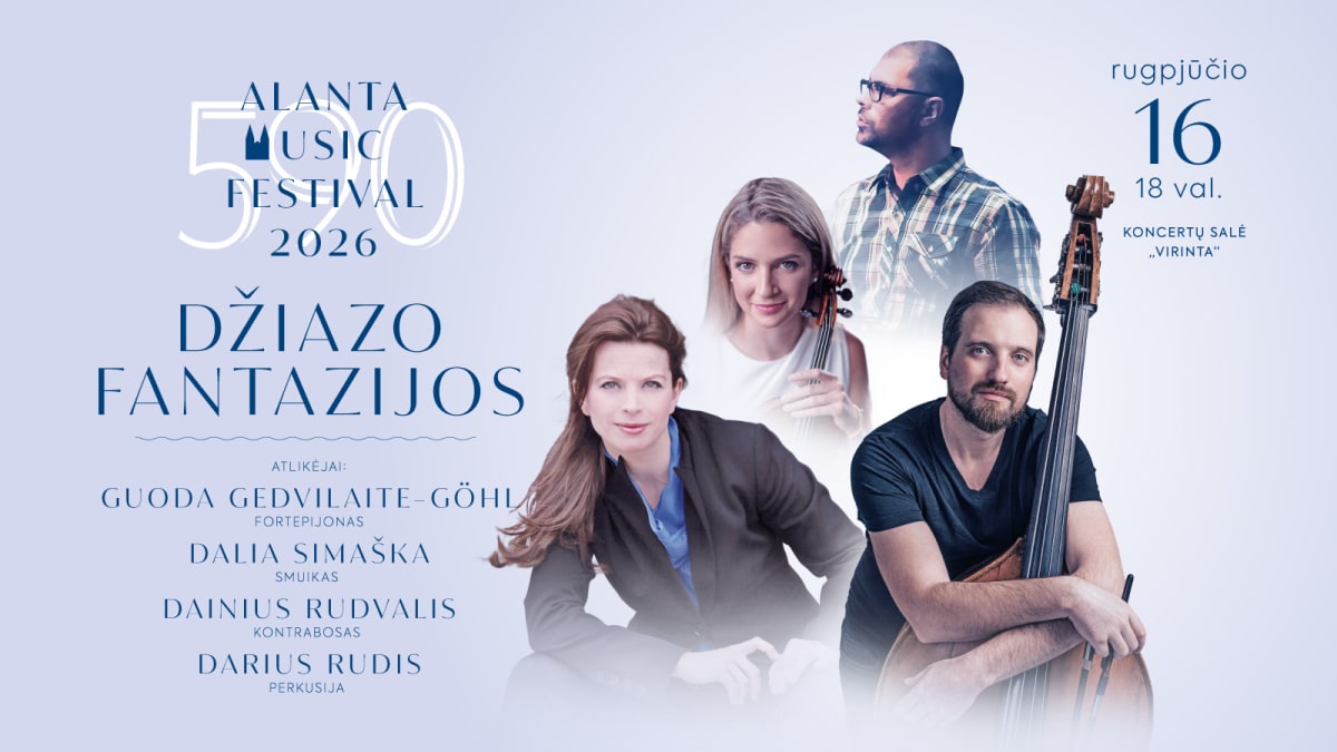 Alantos muzikos festivalis. DŽIAZO FANTAZIJOS