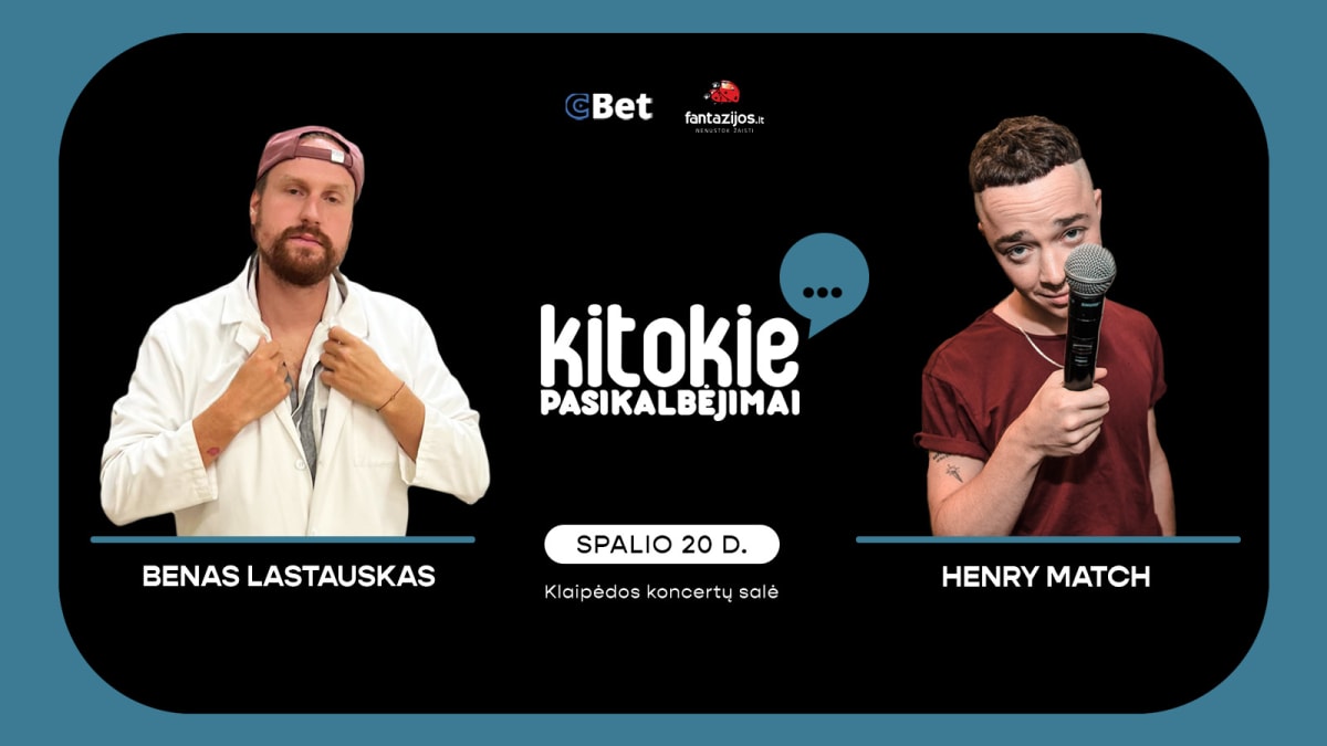 „Kitokie pasikalbėjimai“ su Benu Lastausku