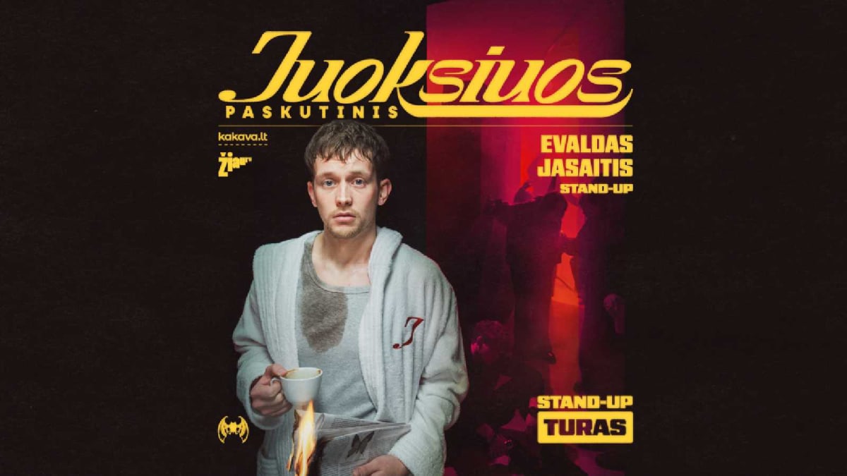 EVALDAS JASAITIS | Stand-up | „Juoksiuos Paskutinis“
