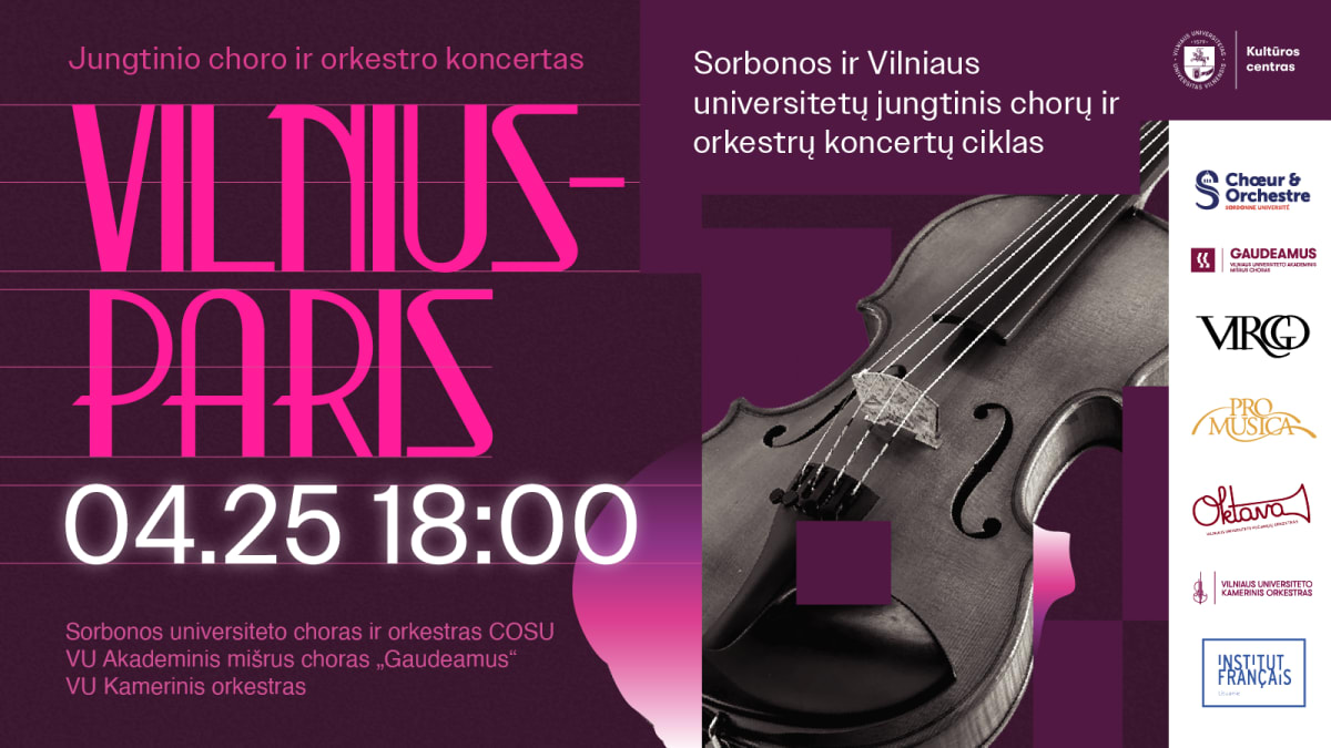 „Vilnius–Paris“ Jungtinis choro ir simfoninio orkestro koncertas