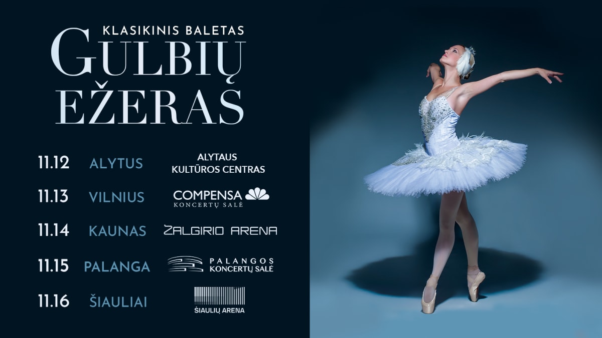 Klasikinis baletas „Gulbių ežeras“