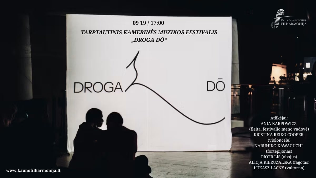 2026 M. TARPTAUTINIO KAMERINĖS MUZIKOS FESTIVALIO „DROGA DŌ“ („KELIAS DŌ“) KONCERTAS