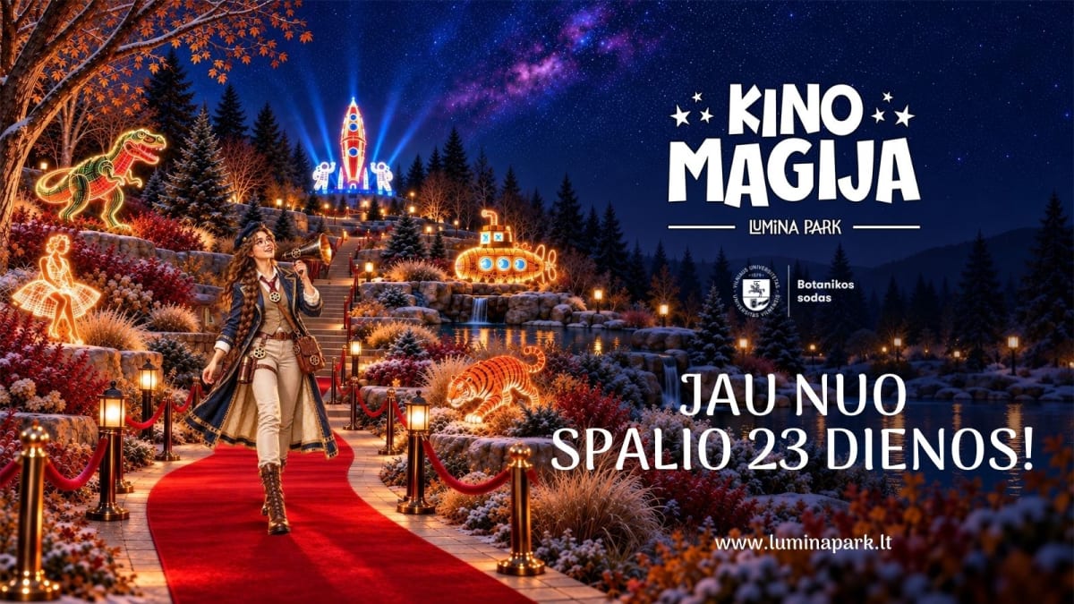 „Lumina“ parkas: Kino magija | DOVANŲ KUPONAS