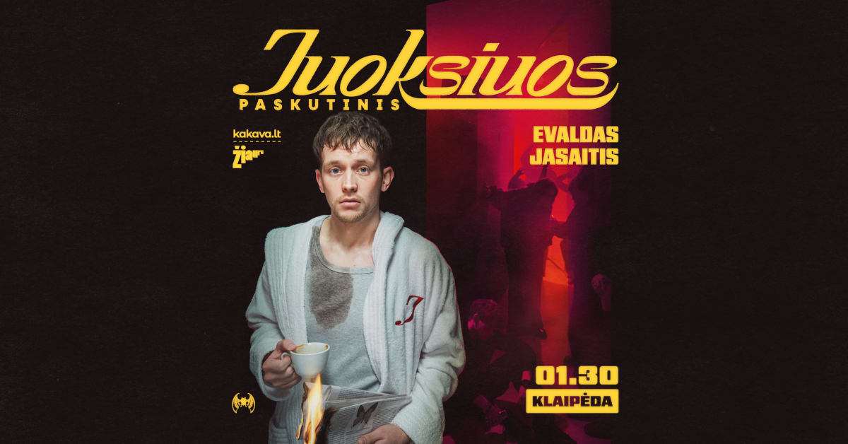 EVALDAS JASAITIS | Stand-up | „Juoksiuos Paskutinis“