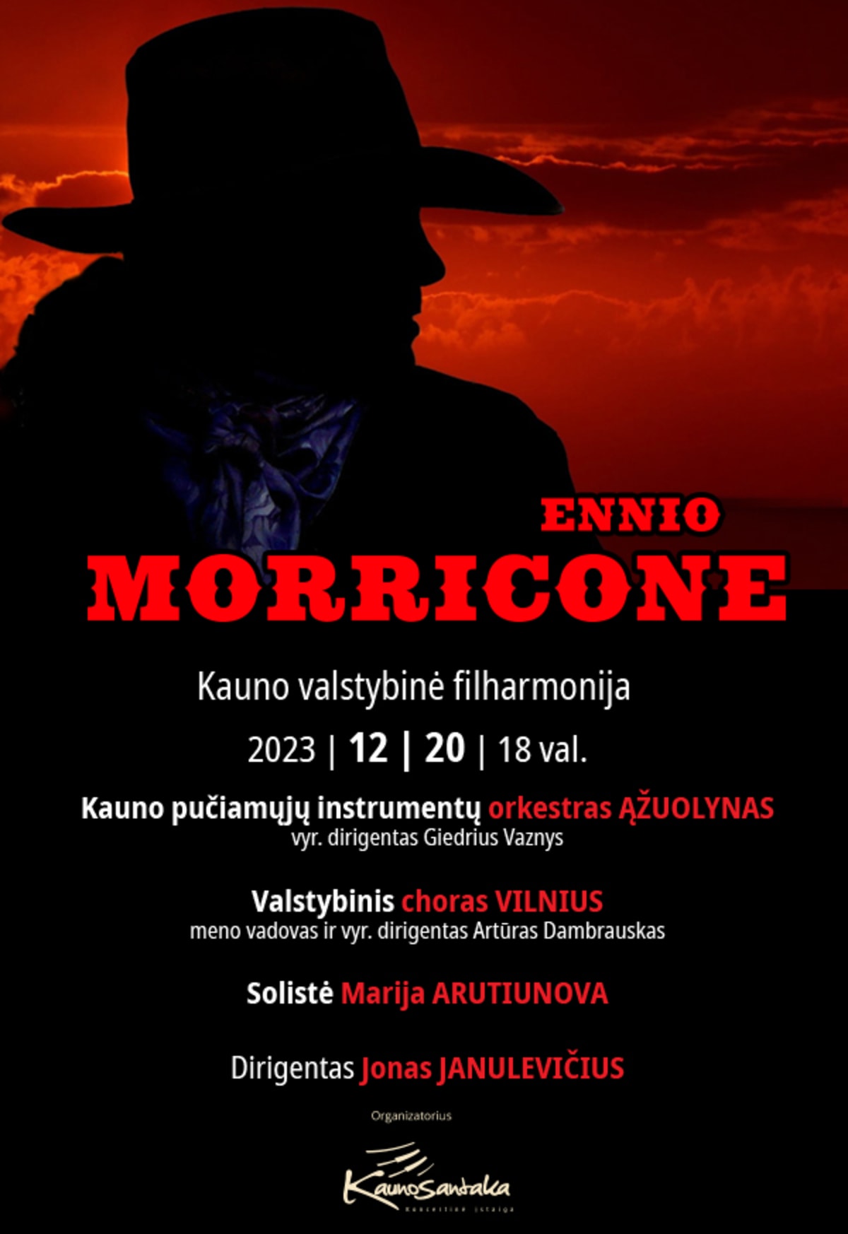 ENNIO MORRICONE filmų muzika