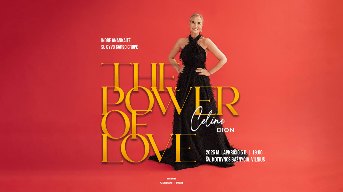 The Power of Love gražiausios Celin Dion dainos - Indrė Anankaitė su gyvo garso grupe