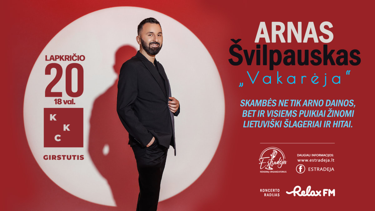 ARNAS ŠVILPAUSKAS „Vakarėja“