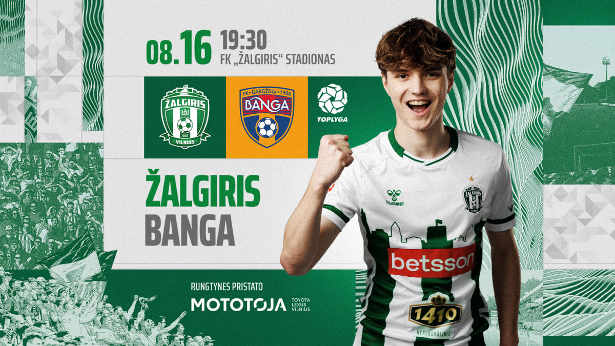 Top lygos rungtynės: FK Žalgiris - Gargždų Banga