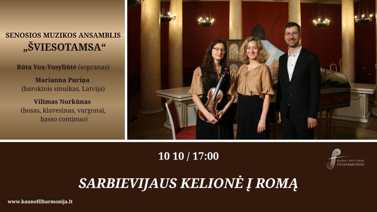 SARBIEVIJAUS KELIONĖ Į ROMĄ
