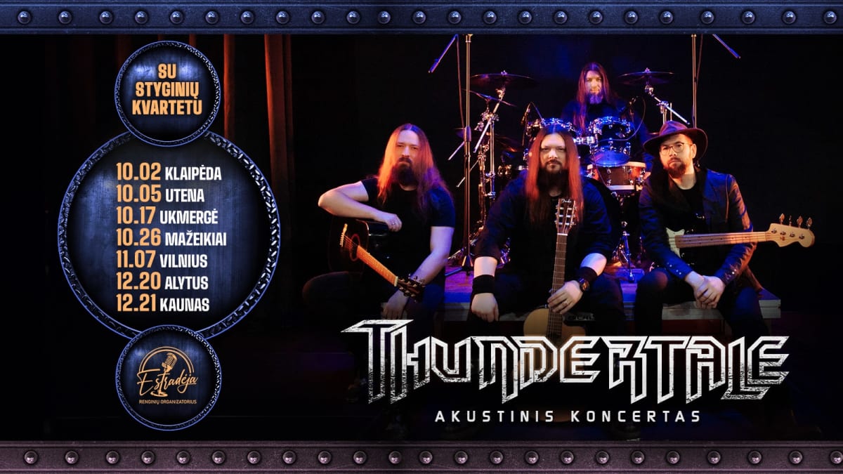 Grupė THUNDERTALE | Akustinis koncertas