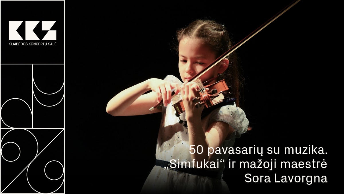 50 pavasarių su muzika. „Simfukai“ ir mažoji maestrė Sora Lavorgna