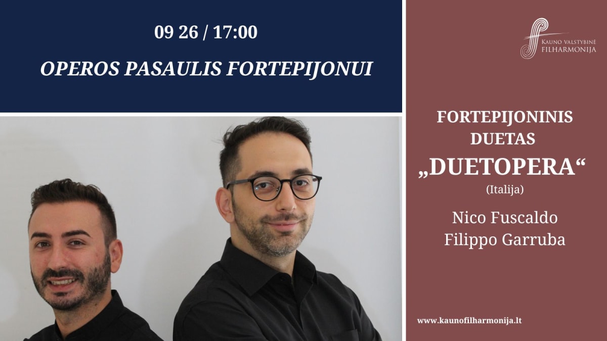 OPEROS PASAULIS FORTEPIJONUI
