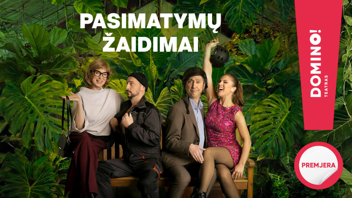DOMINO teatras | premjera PASIMATYMŲ ŽAIDIMAI