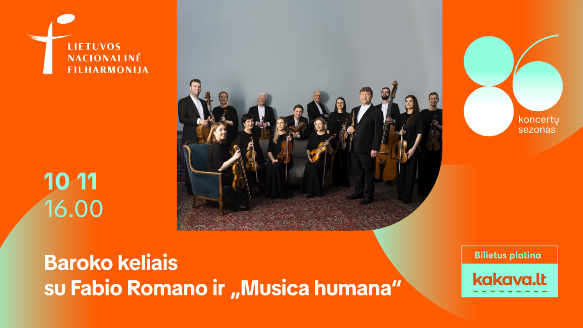 Baroque Pathways with Fabio Romano and Musica humana