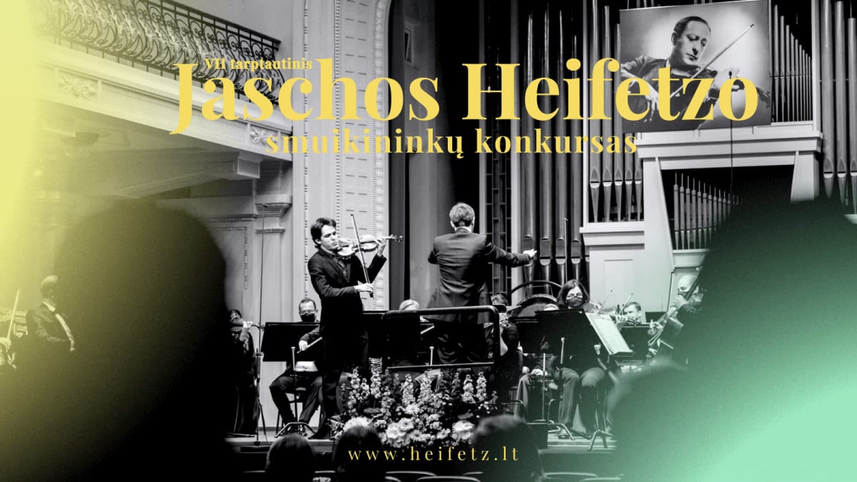 VII Tarptautinis Jaschos Heifetzo smuikininkų konkurso finalas | I diena