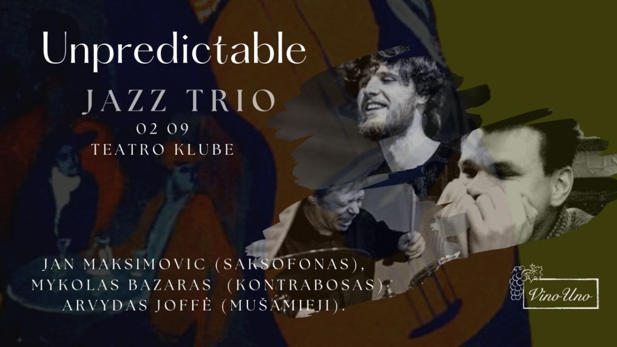 Unpredictable Jazz trio