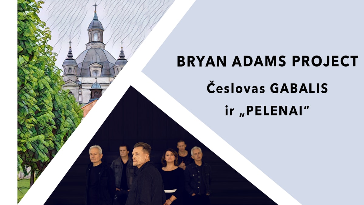 Pažaislio liepų alėjos vakarai | Č. Gabalis ir PELENAI | BRYAN ADAMS PROJECT