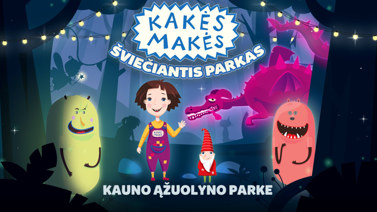 Kakės Makės šviečiantis parkas | Spalis