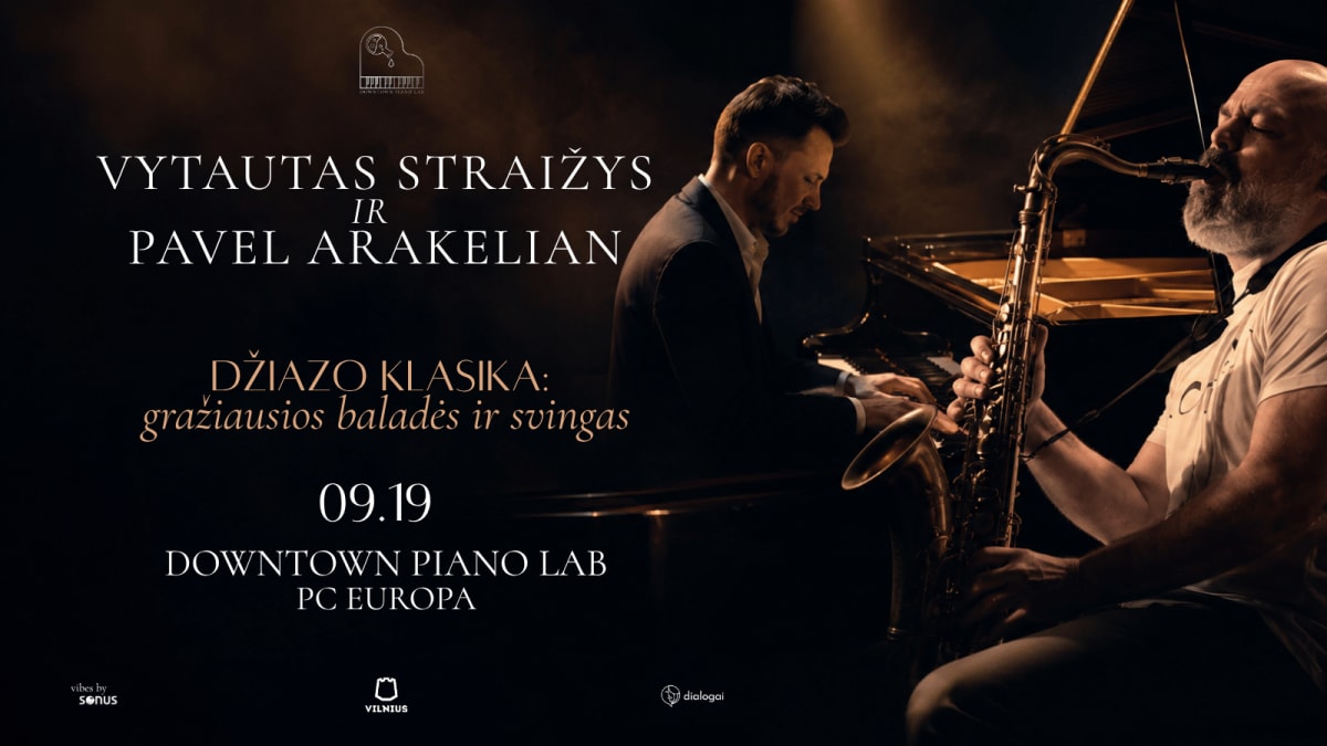 DŽIAZO KLASIKA: GRAŽIAUSIOS BALADĖS IR SVINGAS | Vytautas Straižys ir Pavel Arakelian
