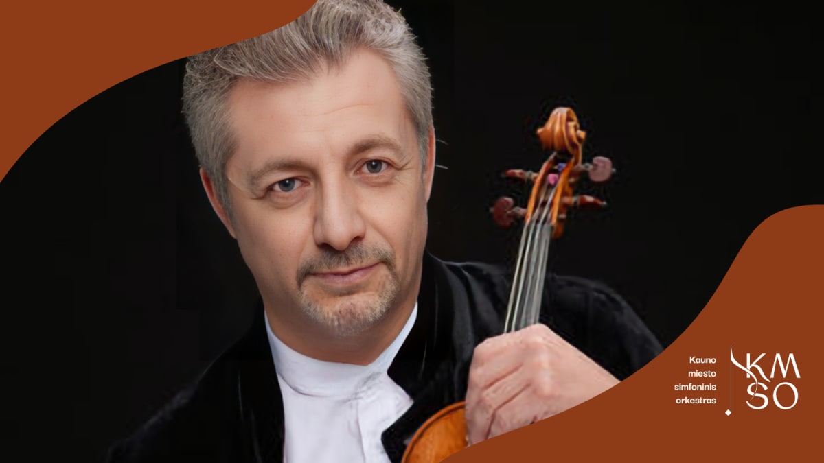 SMUIKO VIRTUOZAS PAVEL BERMAN IR KAUNO MIESTO SIMFONINIS ORKESTRAS