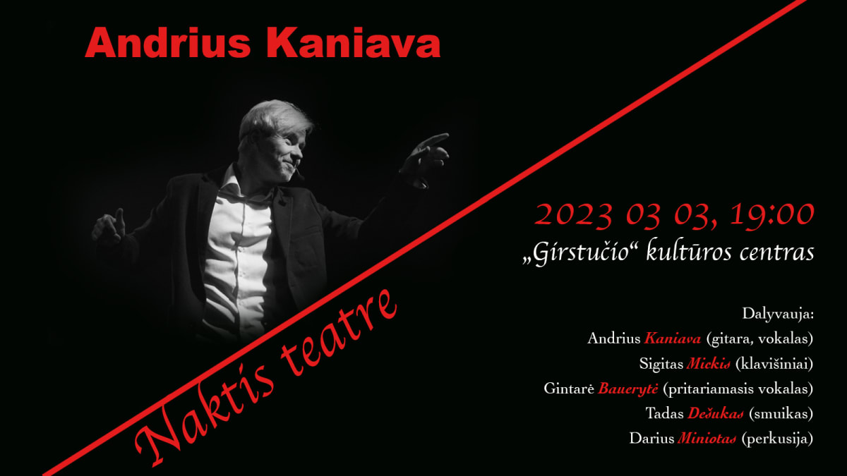 Andrius Kaniava | NAKTIS TEATRE