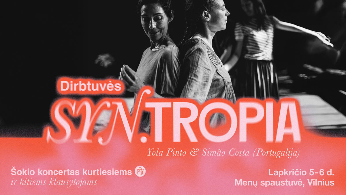 WORKSHOP | SYN.Tropia (Portugal) dance concert for deaf people and other hearings