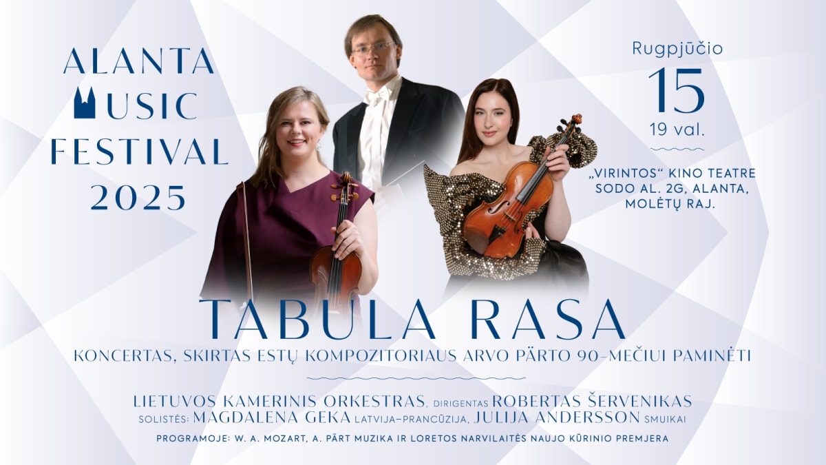 Alantos muzikos festivalis. TABULA RASA