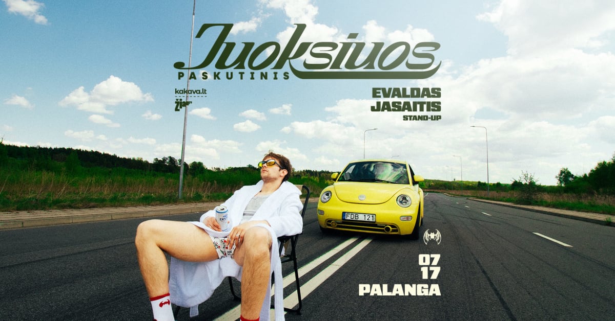 EVALDAS JASAITIS | Stand-up | „Juoksiuos Paskutinis“