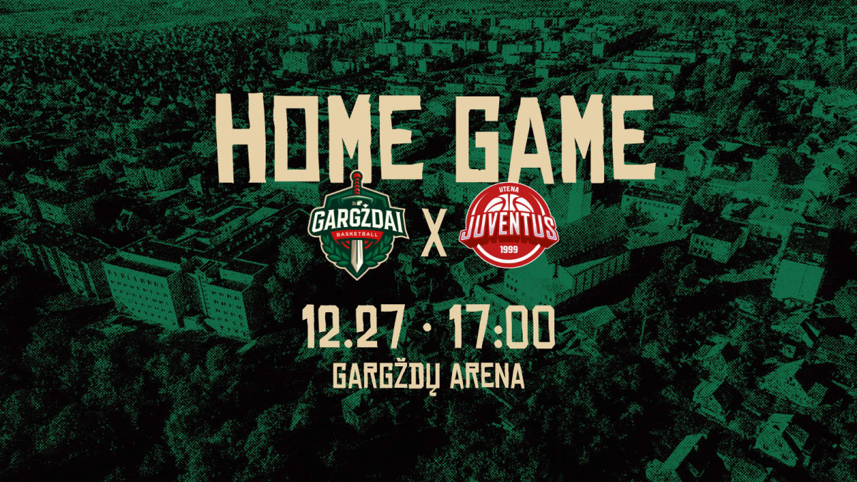 LKL: GARGŽDŲ „GARGŽDAI“ - UTENOS „JUVENTUS“