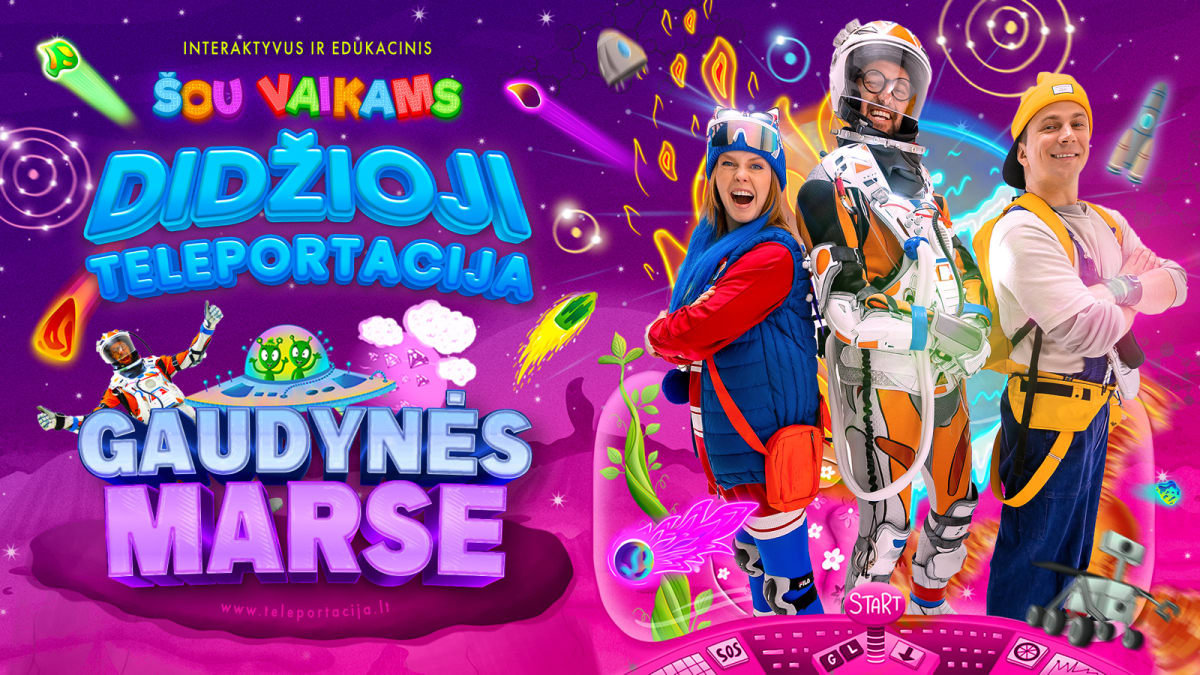 PREMJERA Didžioji teleportacija - Gaudynės marse