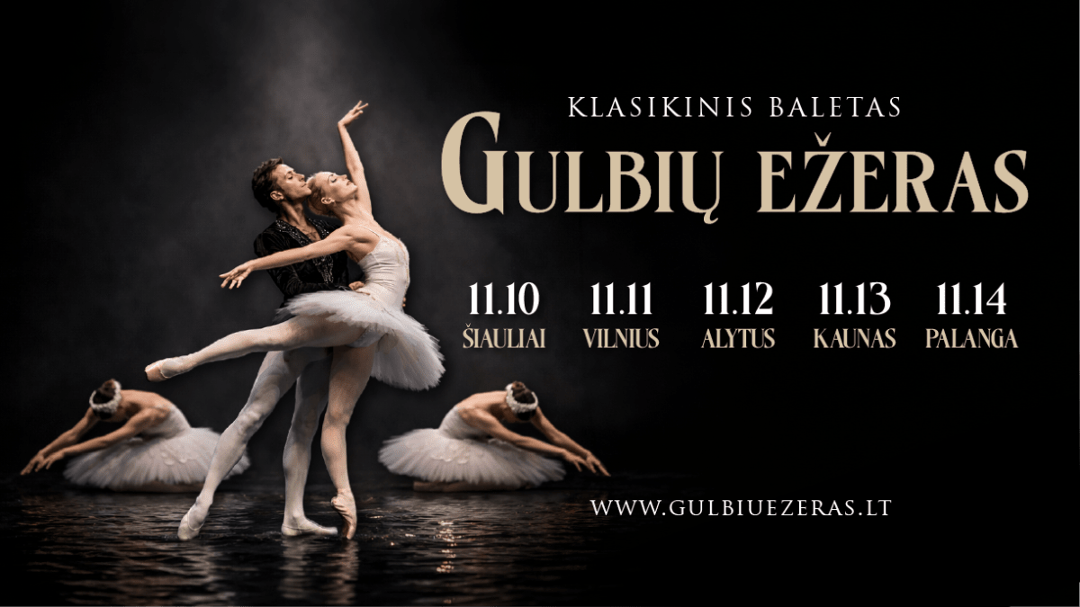 Klasikinis baletas „Gulbių ežeras“