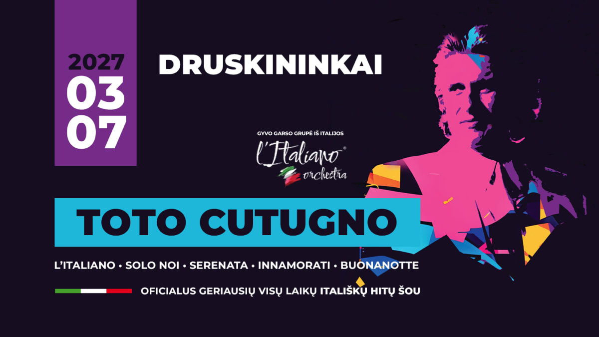 TOTO CUTUGNO – GERIAUSIOS DAINOS GYVAI