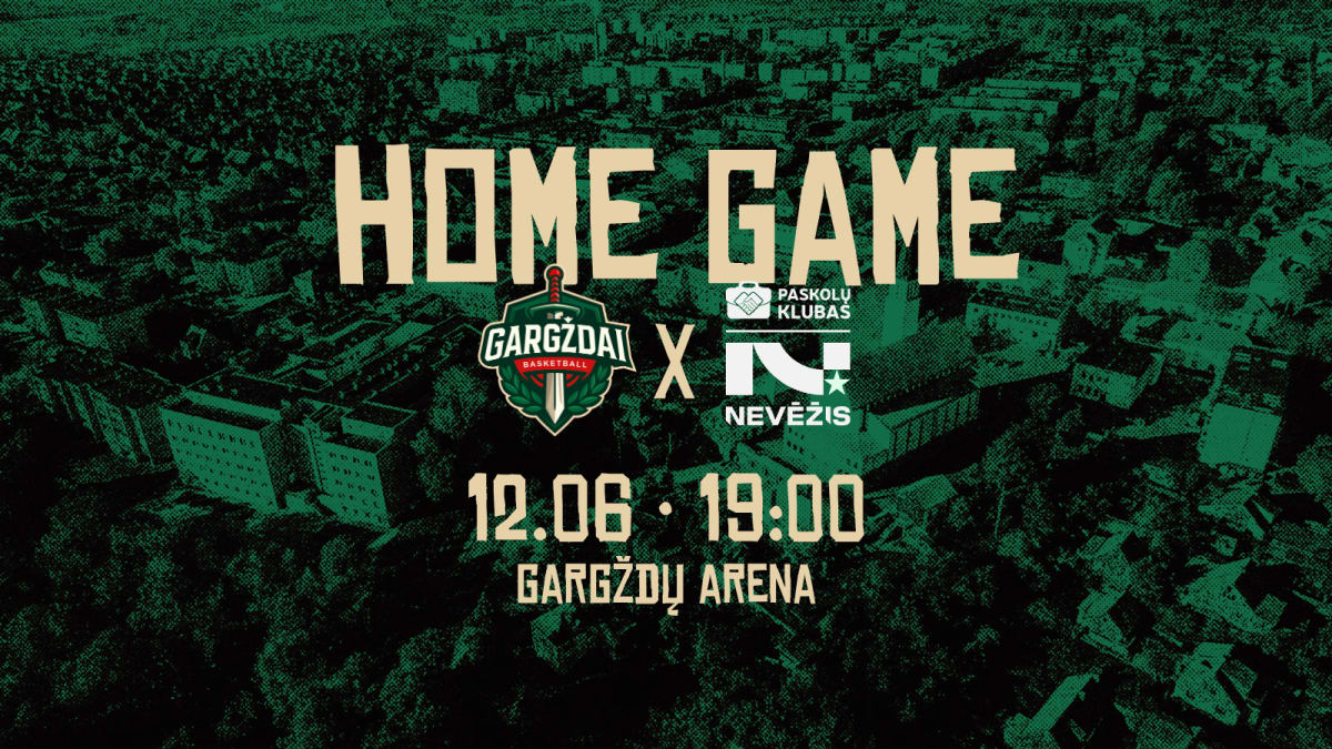 LKL: GARGŽDŲ „GARGŽDAI“ - KĖDAINIŲ „NEVĖŽIS-PASKOLŲ KLUBAS“