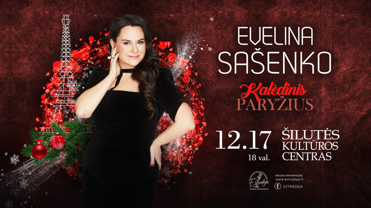 EVELINA SAŠENKO | KALĖDINIS PARYŽIUS