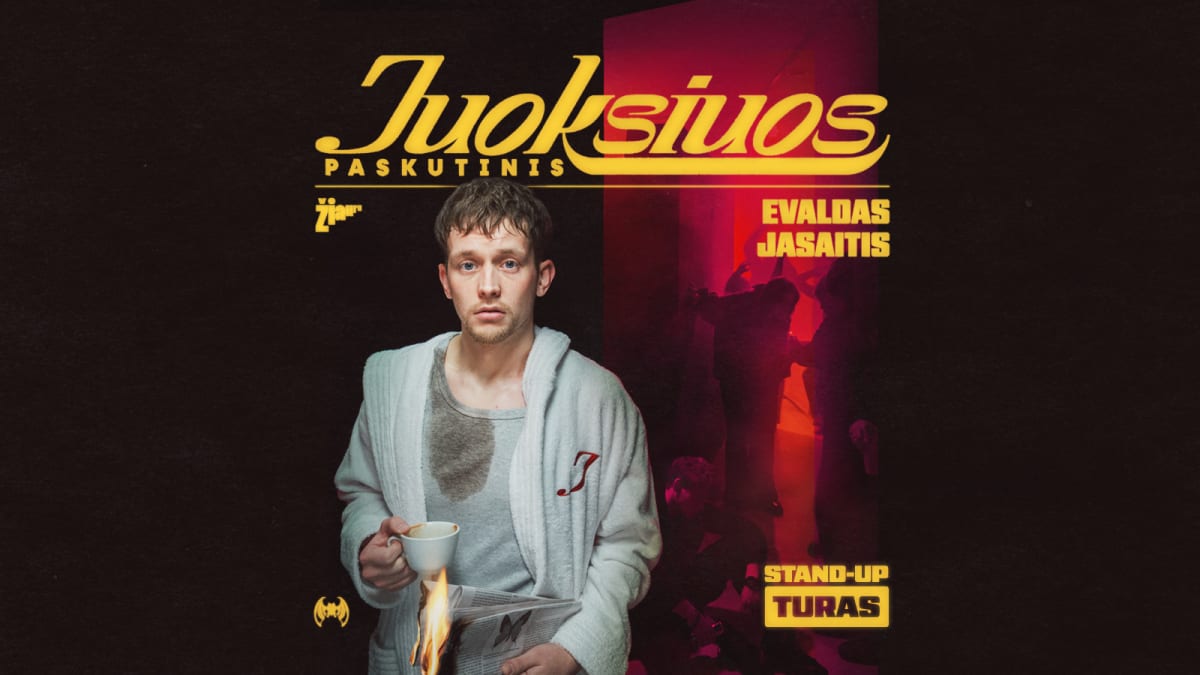 EVALDAS JASAITIS | Stand-up | „Juoksiuos Paskutinis“