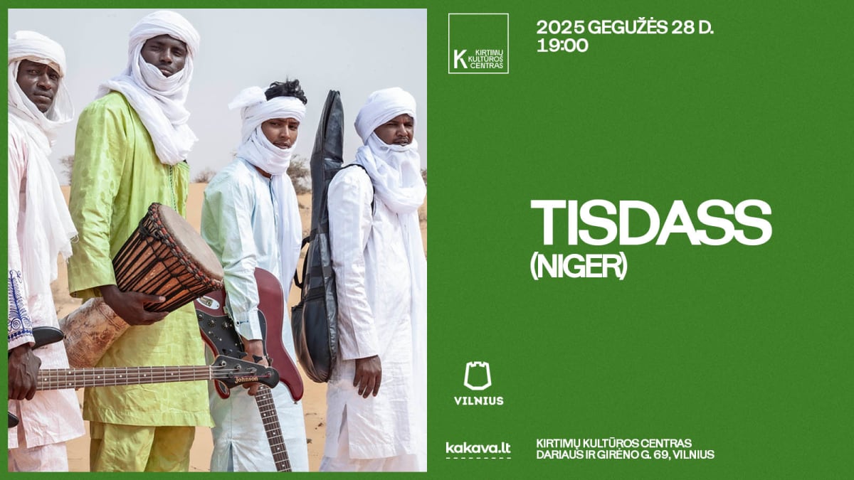 TISDASS (Niger) koncertas | Vilnius