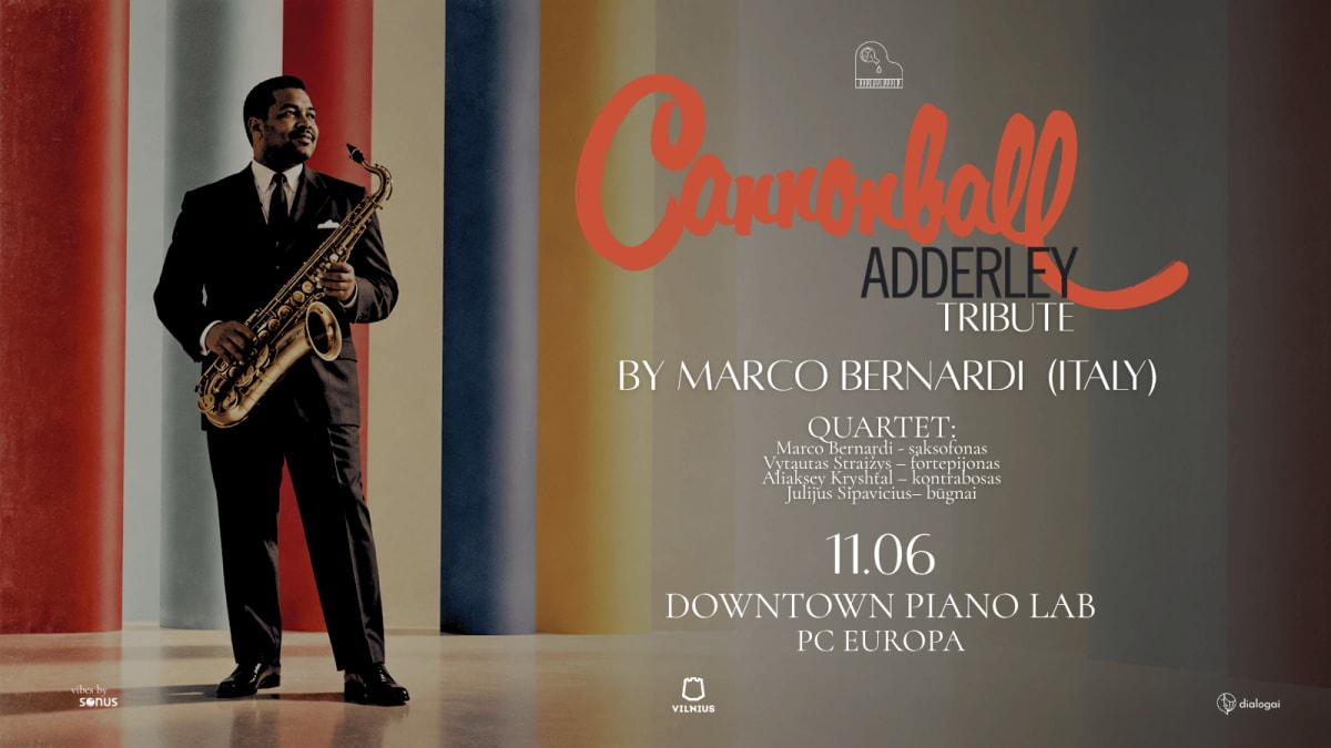 CANNONBALL ADDERLEY TRIBUTE | Marco Bernardi (Italy) QUARTET