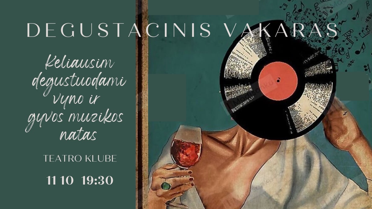 Degustacinė vyno ir muzikos kelionė