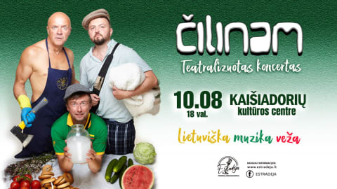 Grupė ČILINAM | Teatralizuotas koncertas „Lietuviška muzika veža“