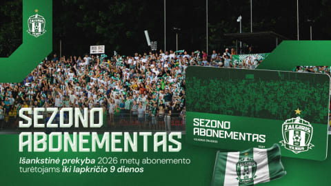 FK „Žalgiris“ 2027 m. sezono abonementas