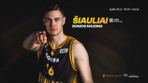 EuroCup: „Šiauliai“ – Romos „Maxima“