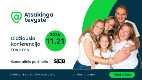 Atsakinga tėvystė 2026