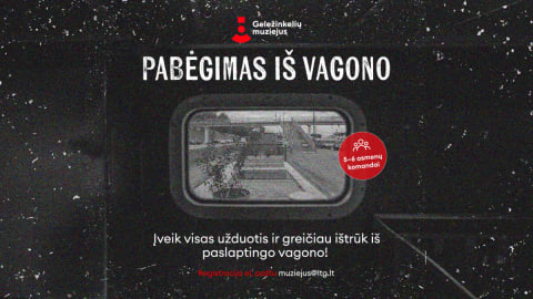 Žaidimas „Pabėgimas iš vagono“ | Vilnius
