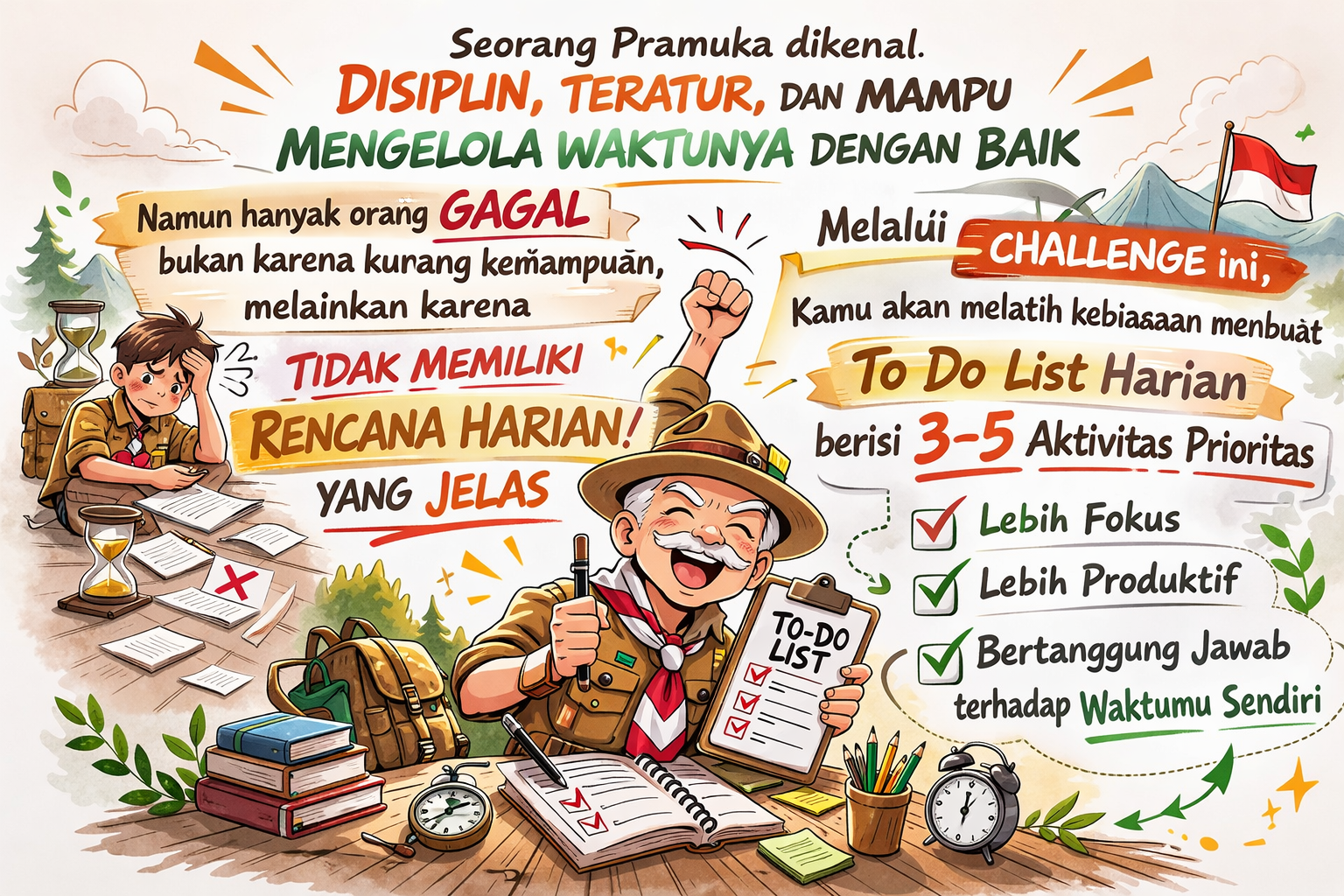 Operasi 3 Prioritas Harian