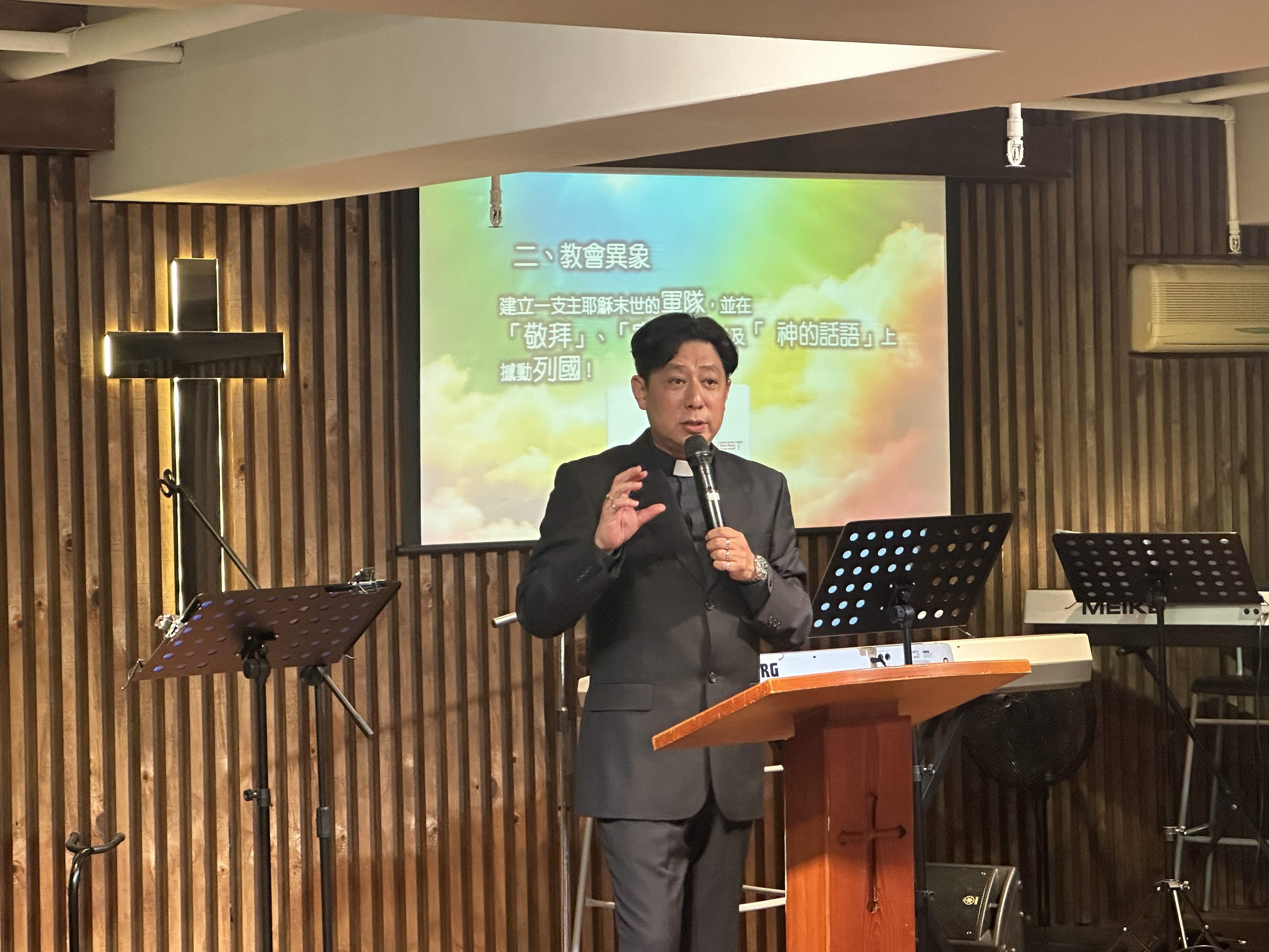 陳維濬牧師。（圖／洪嘉蔚攝影）