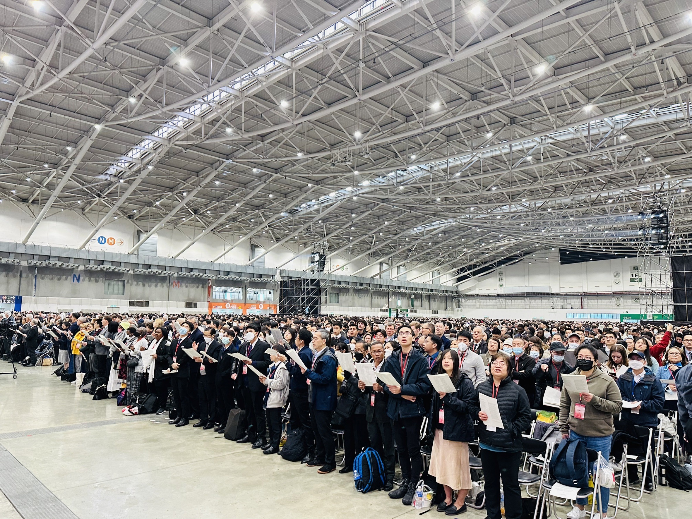 唱詩歌(圖/汪純怡攝影)