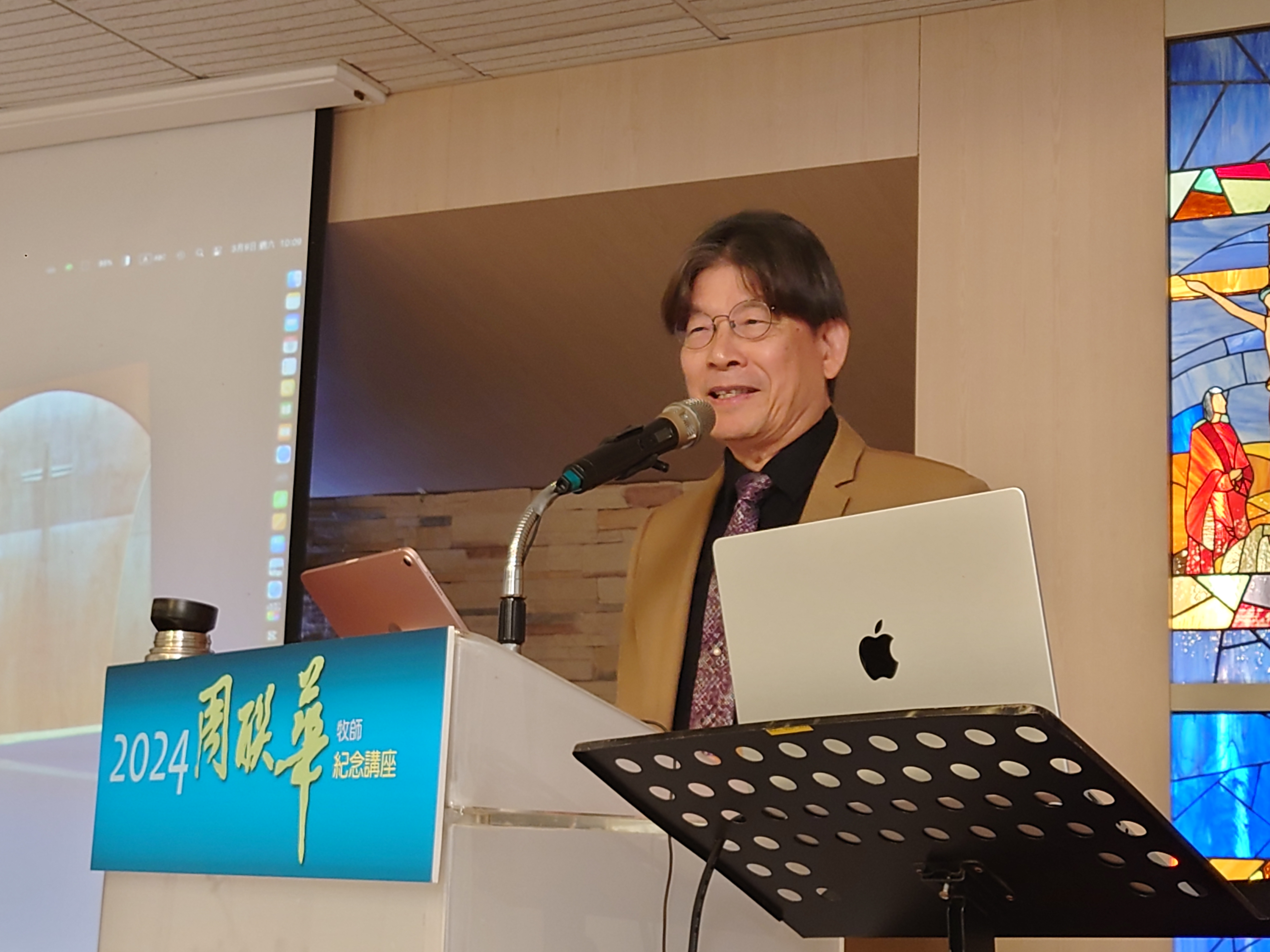 葉仁昌教授(攝影李瑞娟)