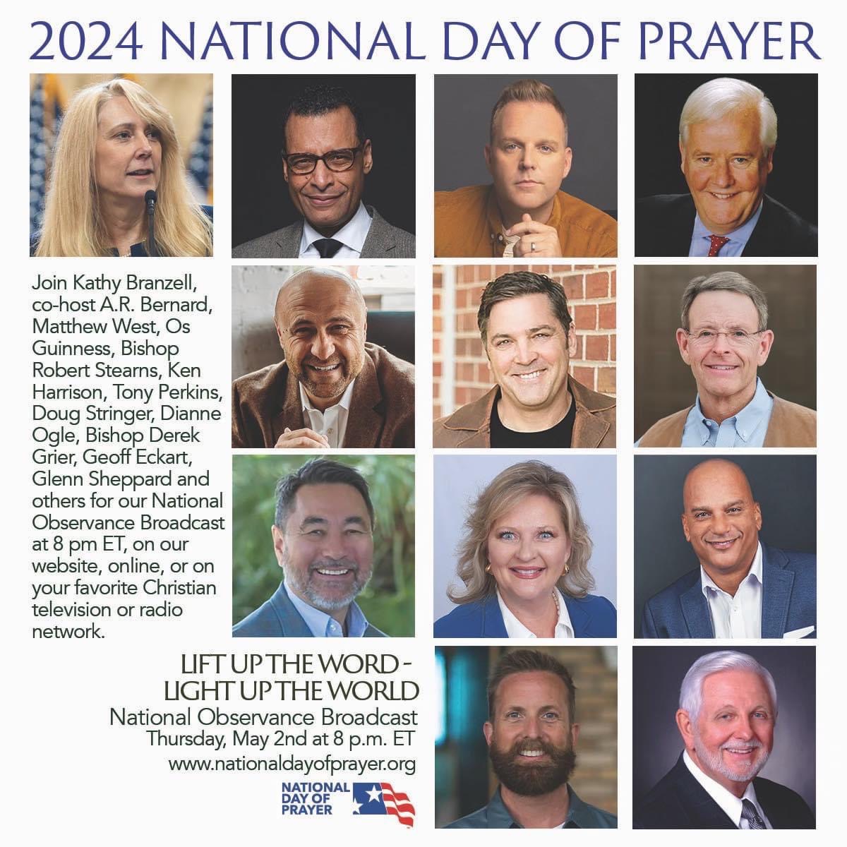 國家禱告日活動宣傳圖。（圖／翻攝自FB @National Day of Prayer）