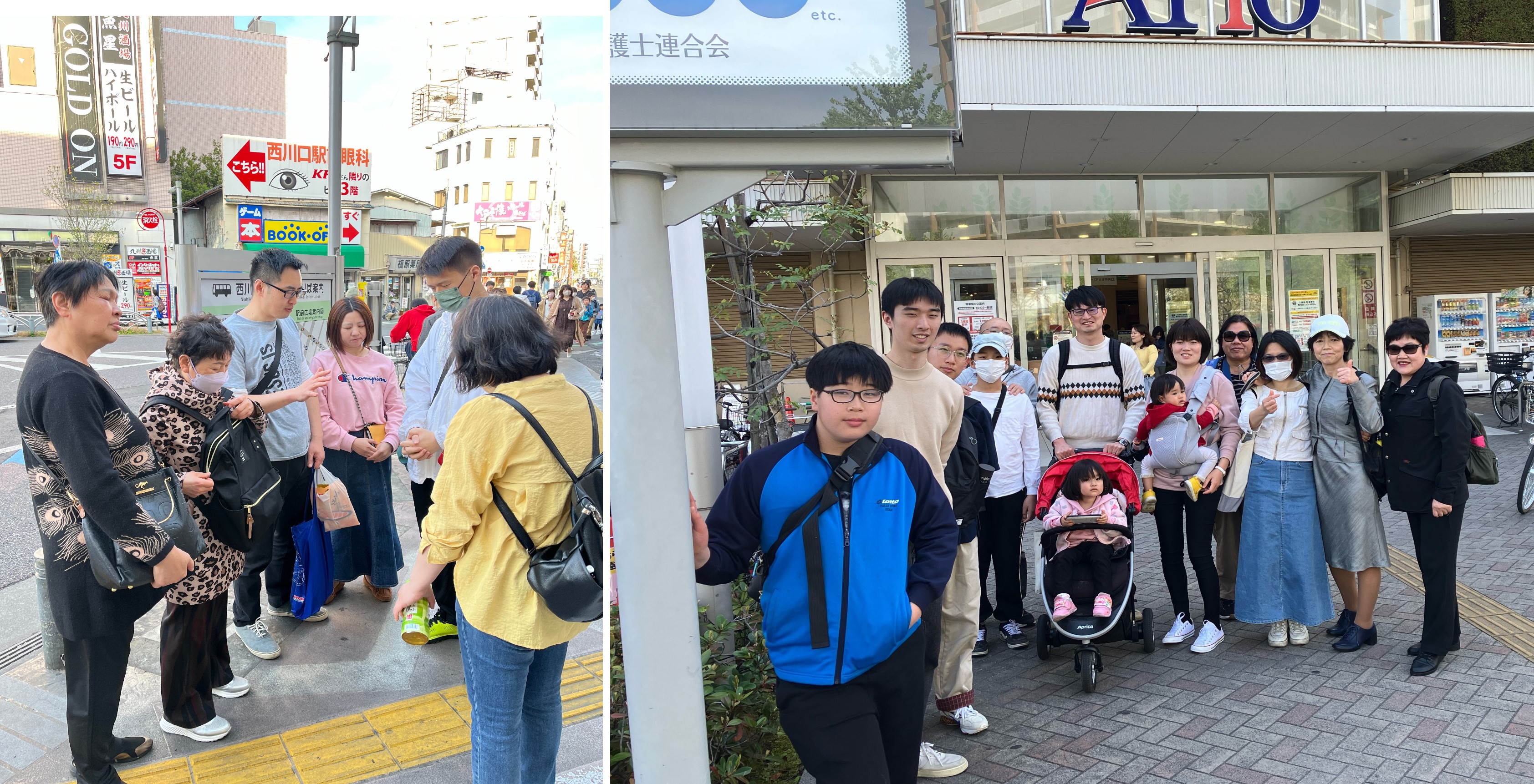 教會出去佈道傳福音。(圖/鄒君惟傳道提供)